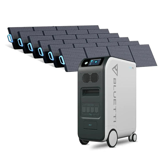 BLUETTI EP500 + 6*PV200 | Solar Generator Kit - Home Backup 