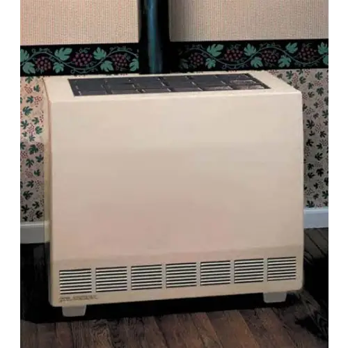 65K BTU LP Vented Closed Front Heater w/Tstat - Heater