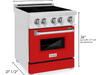 24 2.8 cu. ft. Induction Range with a 3 Element Stove