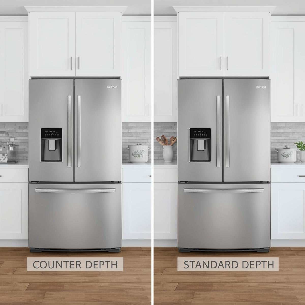 Counter Depth vs Standard Depth Refrigerators
