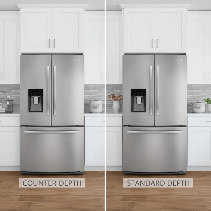 Counter Depth vs Standard Depth Refrigerators