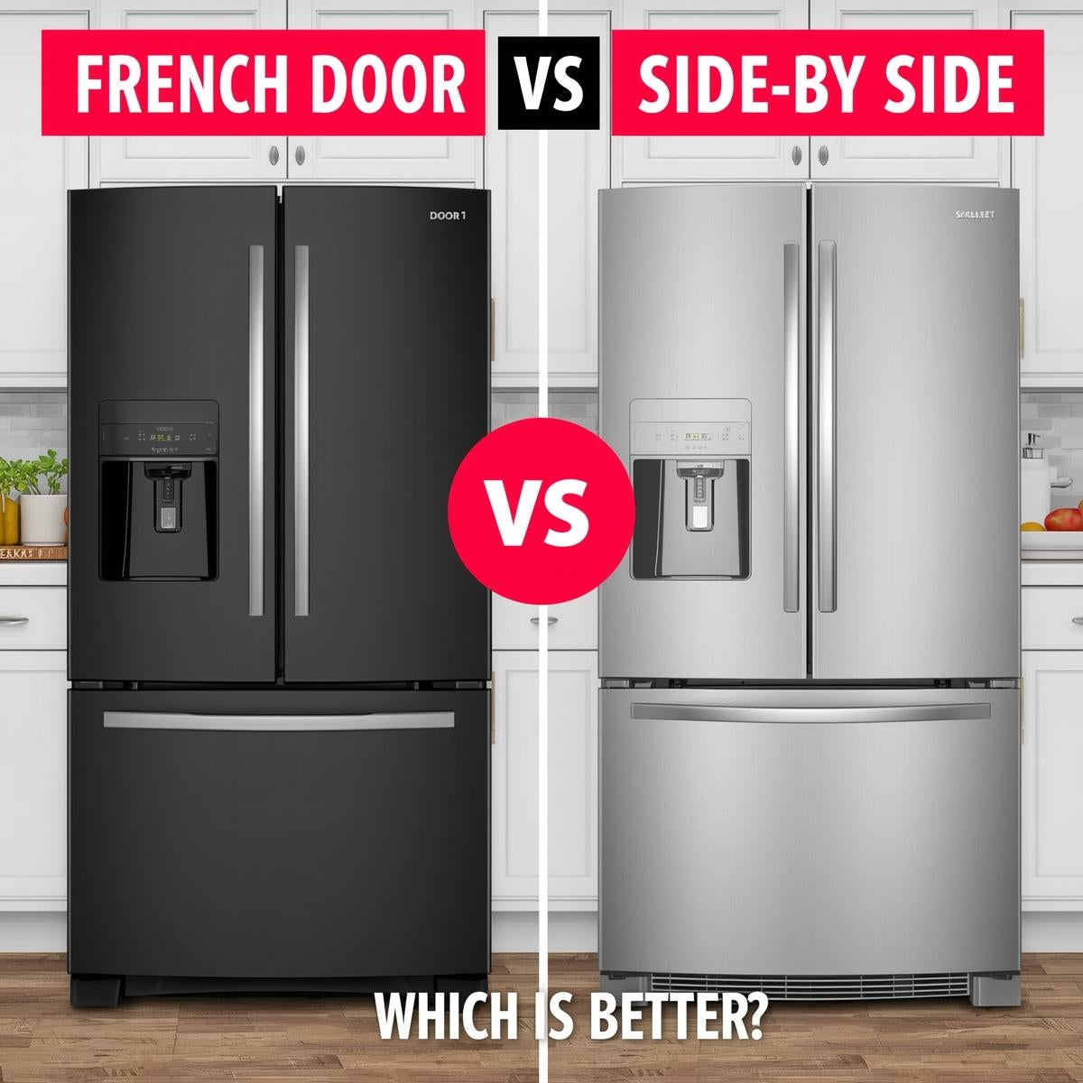 French Door vs. Side by Side Refrigerators