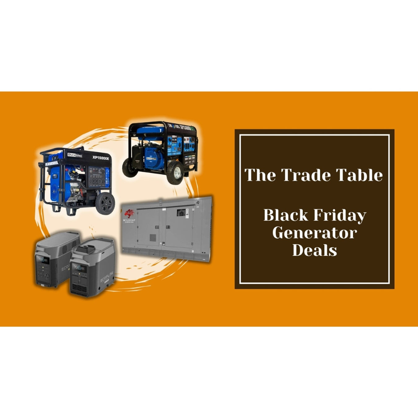 Black Friday Generator Deals