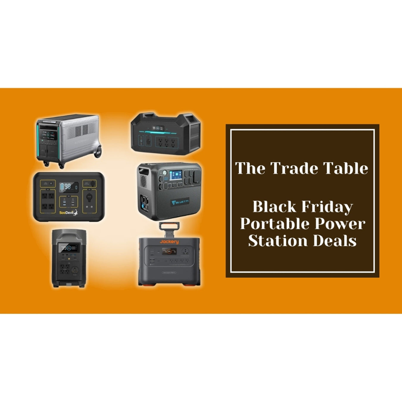 Black Friday Portable Power Station Deals