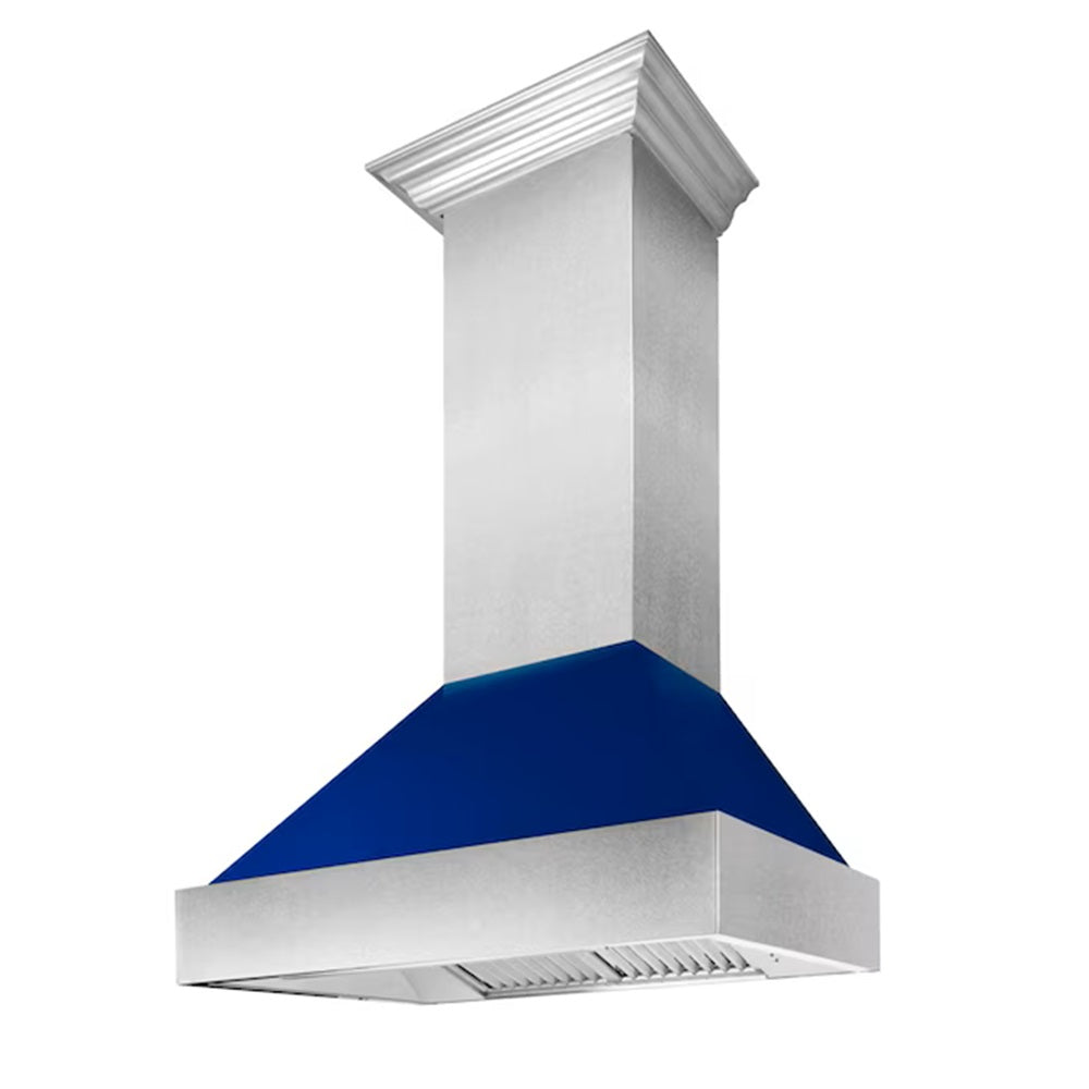 Blue Range Hood