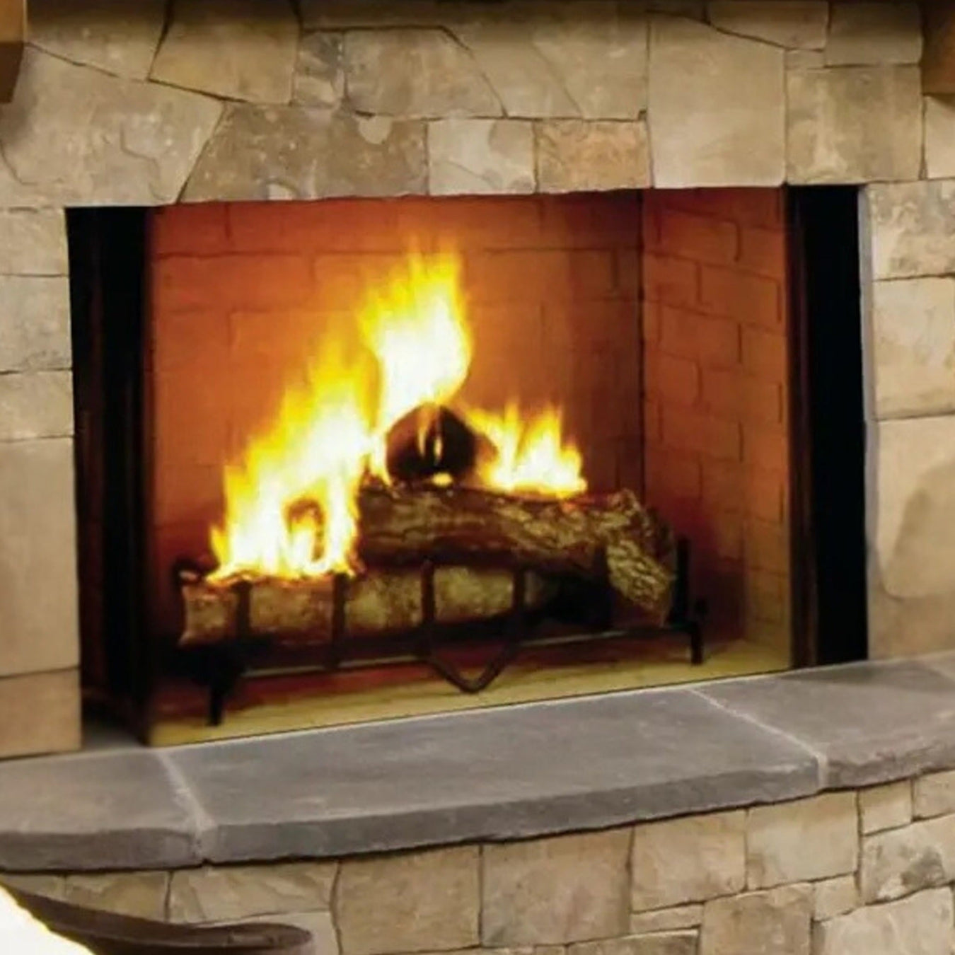 Open Fireplace