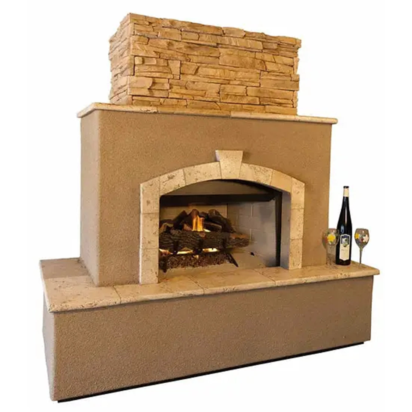 Outdoor Fireplace