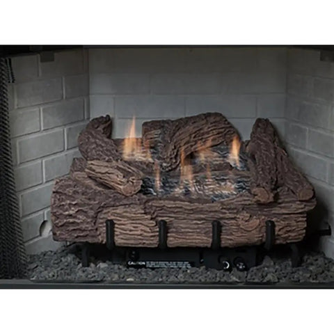 30 inch Millivolt Burner Palmetto Oak Log Set with BUF42-T Box