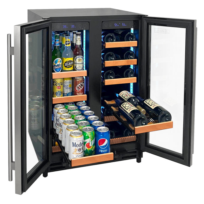 Open Side with bottles