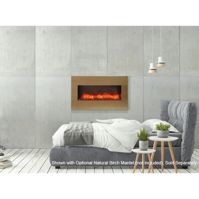 Amantii 40 Inch Panorama BI Extra Slim Lumina Electric Fireplace