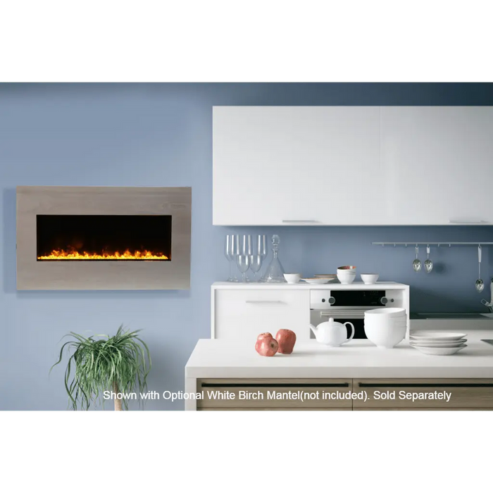 Amantii 40 Inch Panorama BI Extra Slim Lumina Electric Fireplace