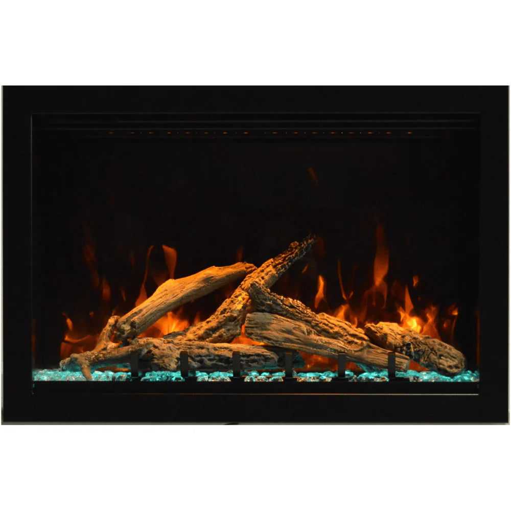 Amantii 26 Inch Traditional Lumina Indoor/Outdoor Smart Electric Fireplace Logs