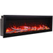Amantii 42 Inch Symmetry Bespoke Indoor/Outdoor Built-In Electric Fireplace Logs