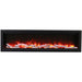 Amantii 42 Inch Symmetry Bespoke Indoor/Outdoor Built-In Electric Fireplace Logs