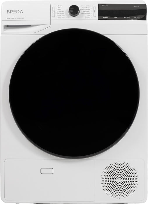 Breda 24 Inch Stackable Heat Pump Ventless Dryer - Front