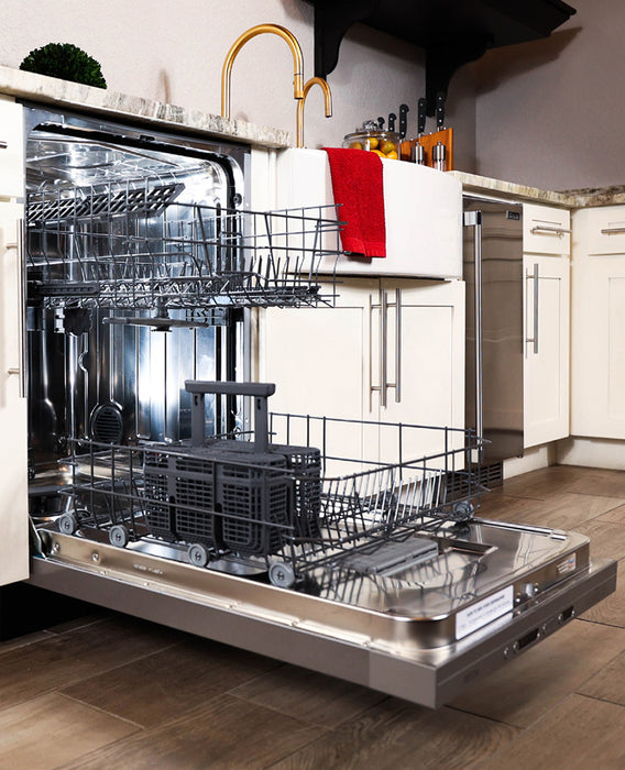 Breda 24 Inch Tall Tub Top Control Dishwasher - Inside