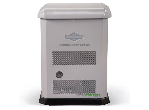 Briggs & Stratton 040746 PP13 Standby Generator | 13/11.5kW (LP/NG) | 120/240V | Aluminum Enclosure | GC-1032 Controller | 7 Year Warranty Front