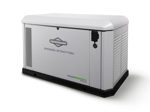 Briggs & Stratton 040790 PowerProtect Series DX PP22DX+ Standby Generator | 22/22kW (LP/NG) | 120/240V | Alum Enclosure | GC-1033 Controller with EnergyTrak* | 10 Year Warranty Right