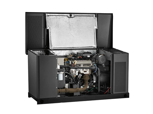 Briggs & Stratton 076880 30kW Fortress Standby Generator | Liquid Cooled - LP/NG | Steel enclosure | Block heater Included | B&S Controller | 6 Year Warranty Open