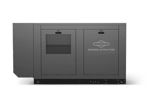 Briggs & Stratton 080005 80kW Standby Generator | 120/240V | Liquid Cooled - LP | 1800 RPM | DSE 7310 | MKII Controller | 400A Breaker | Block heater & Battery Charger Included | 3 Year Warranty Front