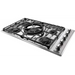 Capital 36 Inch Maestro 5 Sealed Burners Gas Drop-In Cooktop Side