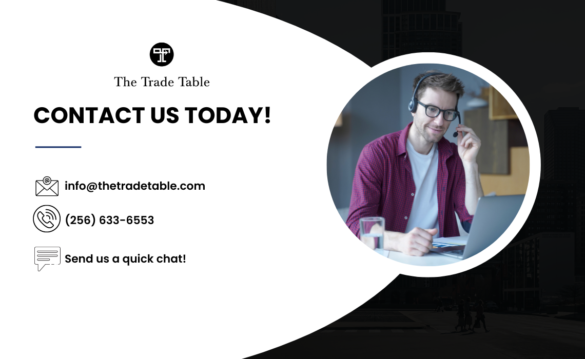 Contact The Trade Table!