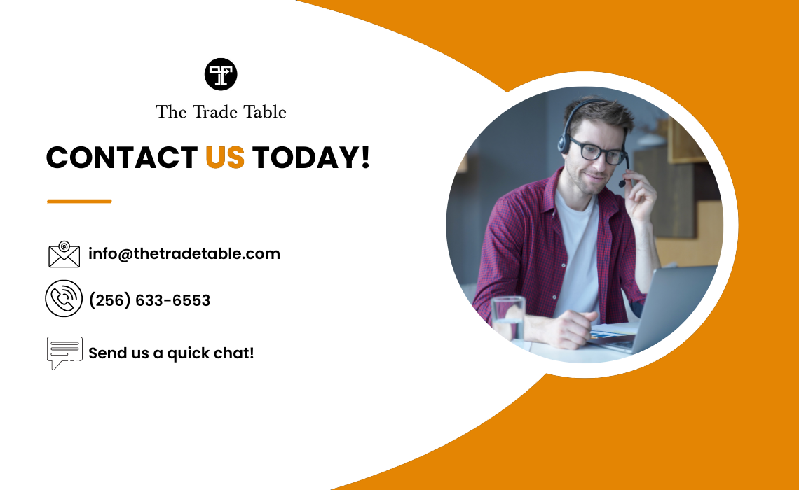 Contact The Trade Table!