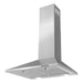 Cosmo 24 Inch Ducted Wall Mount Stainless Steel Range Hood with LED Lighting and Permanent Filters - COS-6324EWH Side