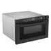 Cosmo 24 Inch Haven Collection Built In Microwave Matte Black Drawer with Touch Controls, Defrosting Rack and 1.2 Cu. Ft. Capacity - COS-12MWDBK Side