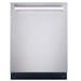 Cosmo 24 Inch Top Control Built In Tall Tub Stainless Steel Dishwasher with Fingerprint Resistant - COS-DIS6502 Front