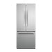 Cosmo 30 Inch Counter Depth 3-Door French Door Stainless Steel Refrigerator with Freezer Drawer in Fingerprint Resistant and 17.5 Cu. Ft Capacity - COS-RFFV183GHS Main