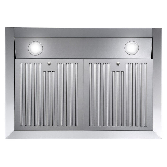 Cosmo 30 Inch Ducted Under Cabinet Stainless Steel Range Hood with LED Lighting and Permanent Filters - UC30 Filter