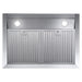 Cosmo 30 Inch Ducted Under Cabinet Stainless Steel Range Hood with LED Lighting and Permanent Filters - UC30 Filter