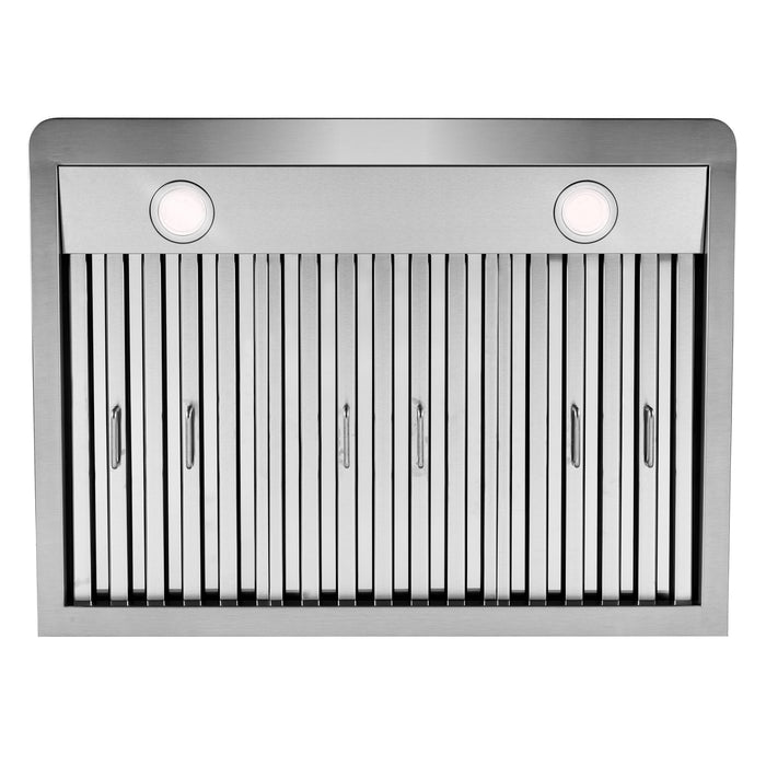 Cosmo 30 Inch Ducted Under Cabinet Stainless Steel Range Hood with Touch Display, LED Lighting and Permanent Filters - COS-QS75 Filter