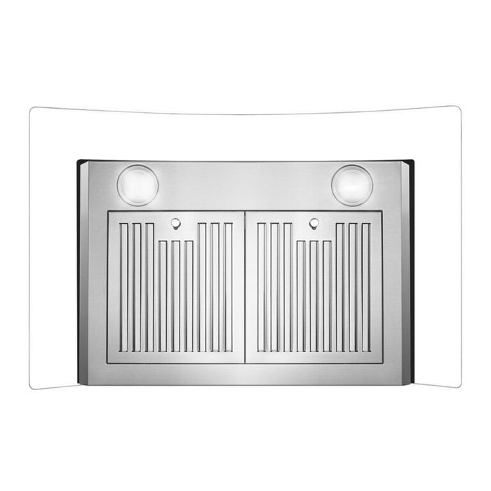 Cosmo 30 Inch Ducted Wall Mount Stainless Steel Range Hood with LED Lighting and Permanent Filters - COS-668A750 Air Flow