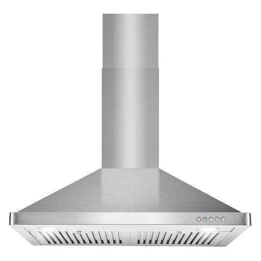 Cosmo 30 Inch Ducted Wall Mount Stainless Steel Range Hood with LED Lighting and Permanent Filters - COS-63175 Front