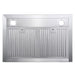 Cosmo 30 Inch Ductless Wall Mount Stainless Steel Range Hood with LED Lighting and Carbon Filter Kit for Recirculating - COS-63175S-DL Air Flow