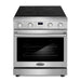 Cosmo 30 Inch Haven Collection 4.8 Cu. Ft. Electric Stainless Steel Range with 4 Burner Glass Cooktop and Convection Oven - COS-ERC304KBD Main
