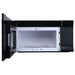 Cosmo 30 Inch Over the Range 1.6 Cu. Ft. Stainless Steel Microwave with Vent Fan Open