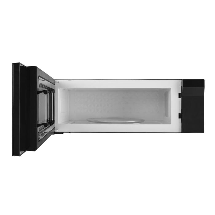 Cosmo 30 Inch Slim Over the Range Microwave with Automatic Presets, Soft Touch Controls and 1.2 Cu. Ft. Capacity - COS-3012ORLP1SS Open