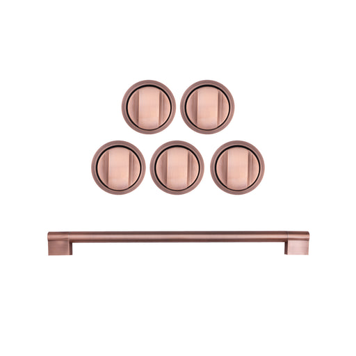 Cosmo Rose Gold Handle and Knob Set for GRP304 Product