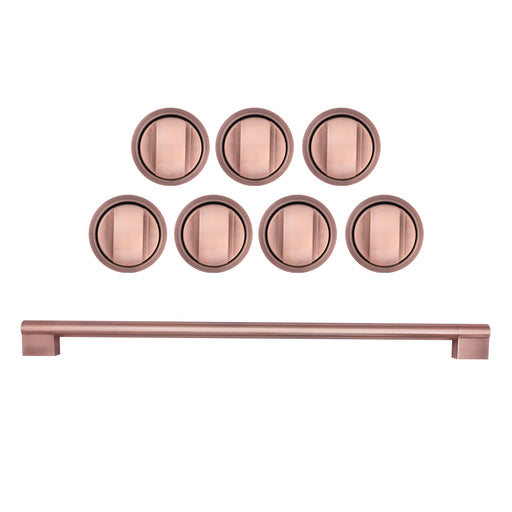 Cosmo Rose Gold Handle and Knob Set for GRP366 Product