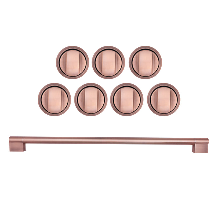Cosmo Rose Gold Handle and Knob Set for GRP366 Product