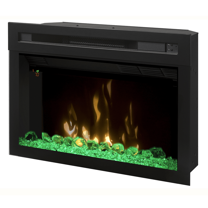 Dimplex 25 Inch Multi-Fire XD Electric Firebox Fireplace Green