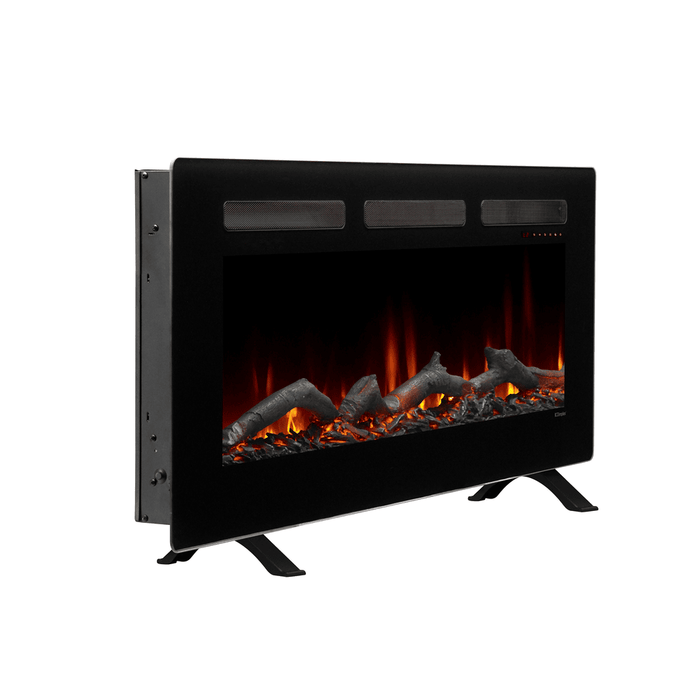 Dimplex 48 Inch Sierra Wall-Mount/Built-In Linear Electric Fireplace Left