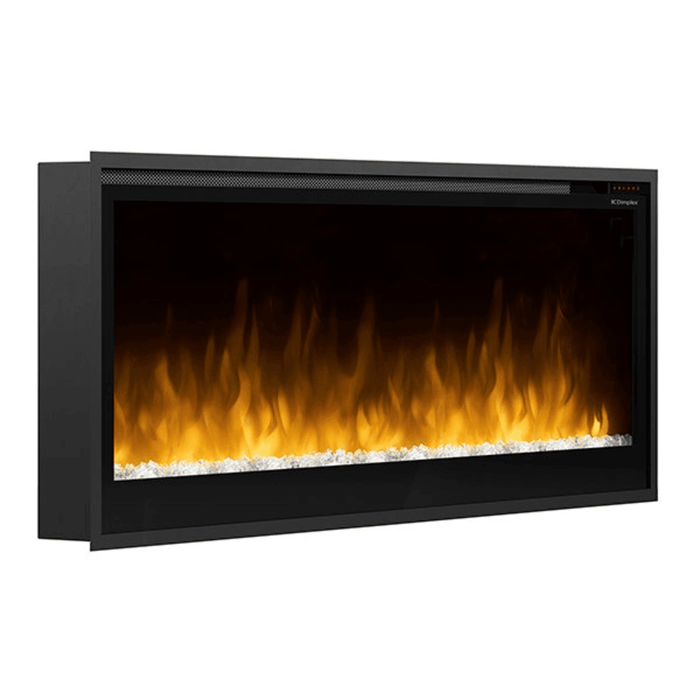 Dimplex 50 Inch Multi-Fire Slim Linear Electric Fireplace Insert Left