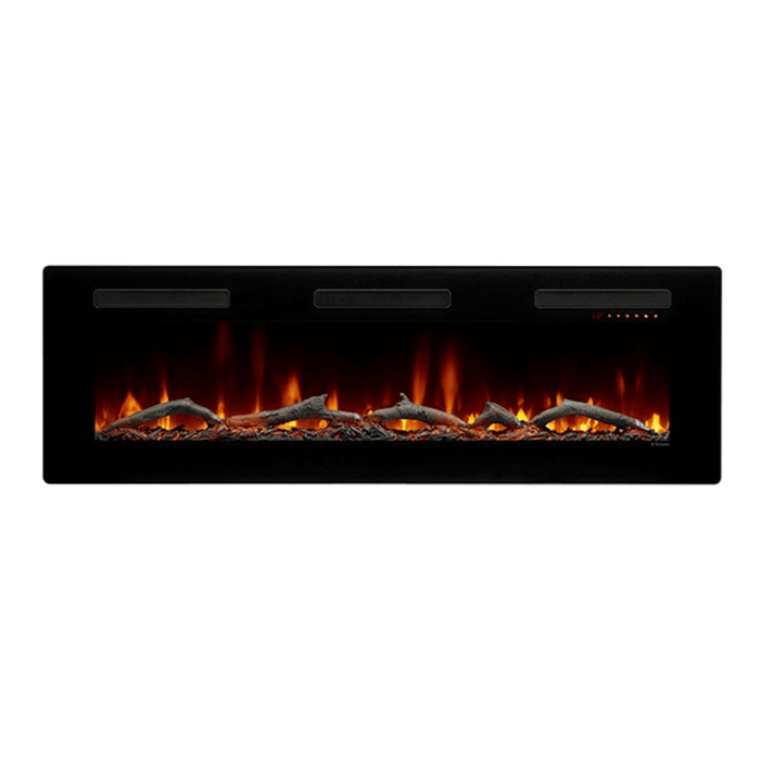 Dimplex 60 Inch Sierra Wall-Mount/Built-In Linear Electric Fireplace Front