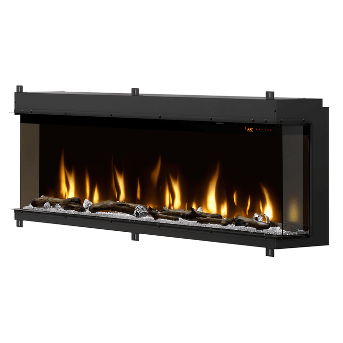 Dimplex 74 Inch Ignite Bold Built-In Linear Electric Fireplace Right