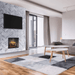 Dimplex 24 Inch Revillusion Built-In Electric Firebox Attached