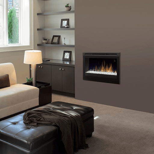 Dimplex 25 Inch Plug-In Electric Fireplace Insert Atatched